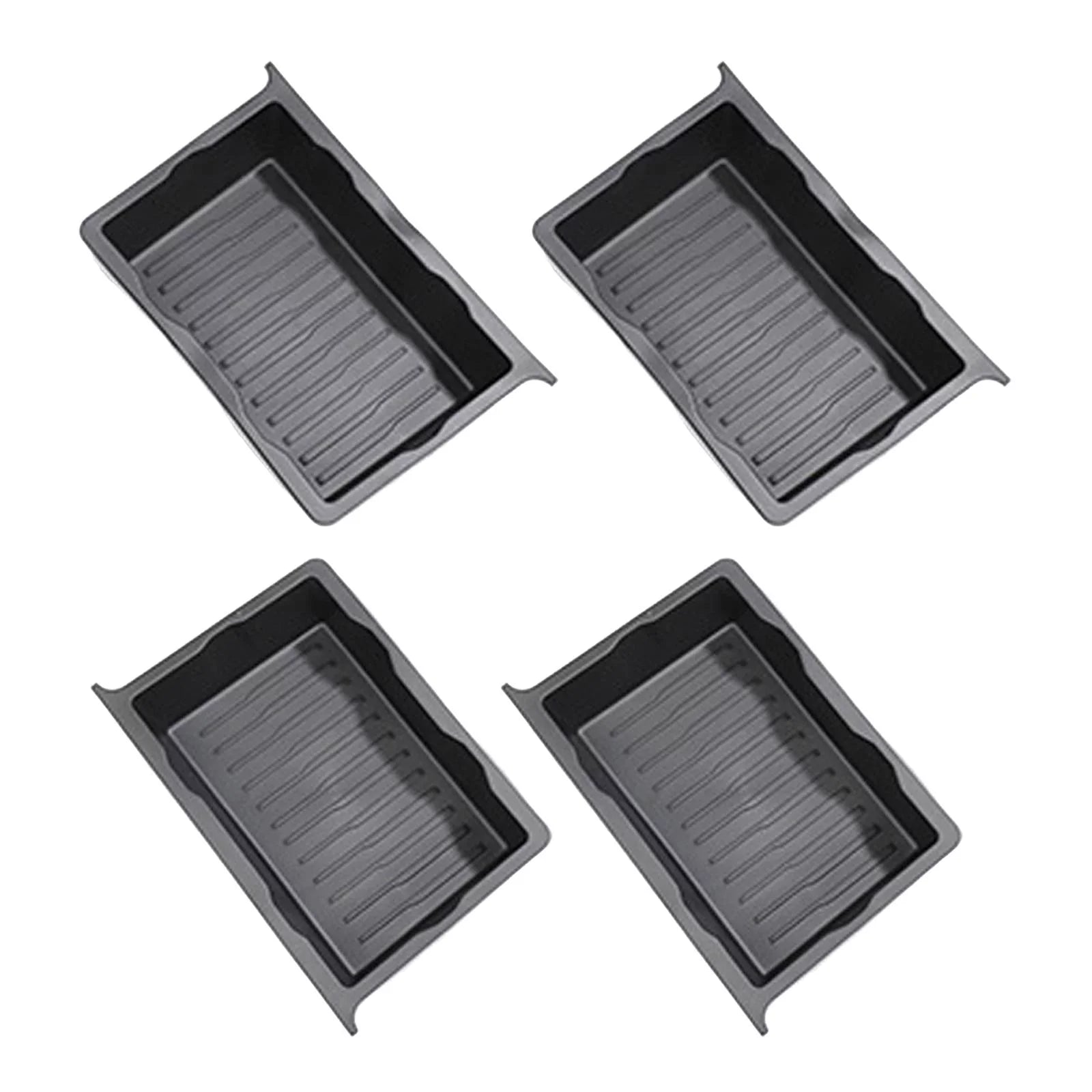 under Seat Storage Box Hidden Tray Durable Underseat Organizer Tray for Model