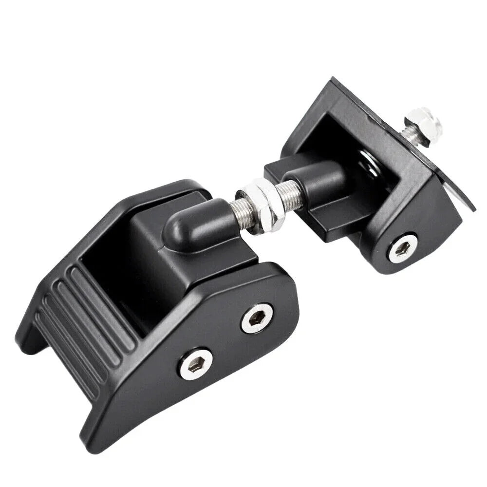 Durable Black Front Hood Latch Lock Catch for Jeep Wrangler  07-18 - Enhanced Vehicle Security