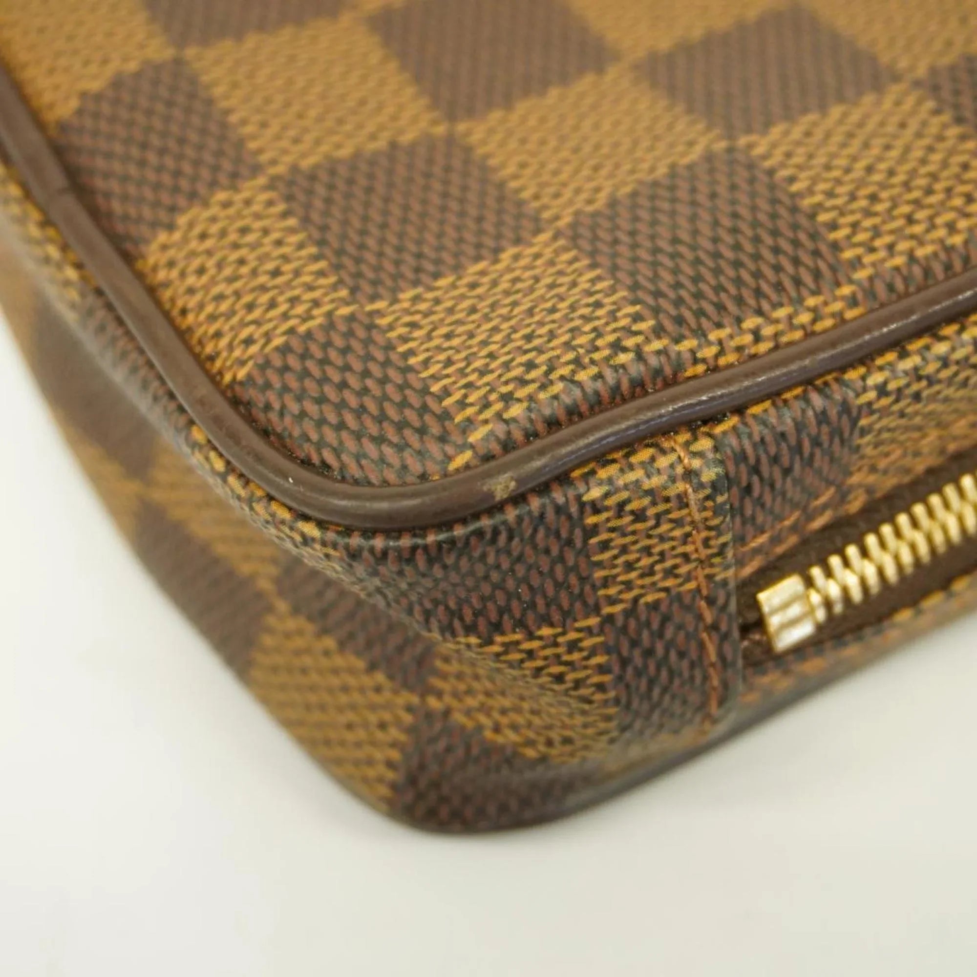 Pre-Owned Louis Vuitton Pouch Damier Etui Okapi   Ebene Men's Women's (Good)