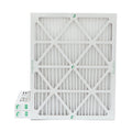 3 Pack of 18x24x2  10 Pleated 2" Inch Air Filters by Glasfloss. Actual Size: 17-1/2 x 23-1/2 x 1-3/4