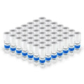 String Wound Sediment Water Filter Cartridge Standard 2.5x10" 1 Micron 50 Pack