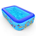 Inflatable Pool 83 * 57 * 26 inch, 3-Story Large Children's Family Lounge Swimming Pool