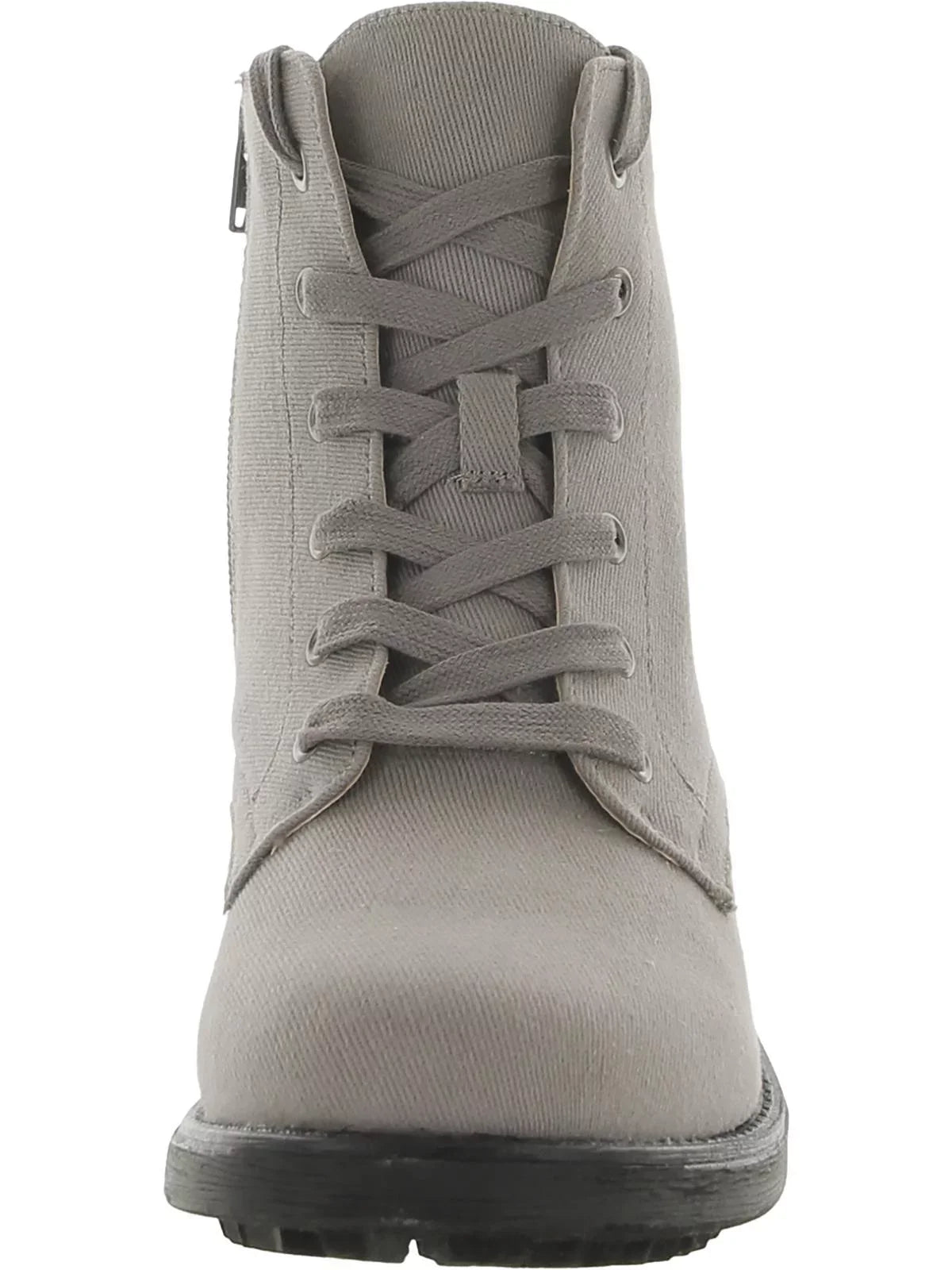 LifeStride Womens Kunis Canvas Padded Insole Hiking Boots