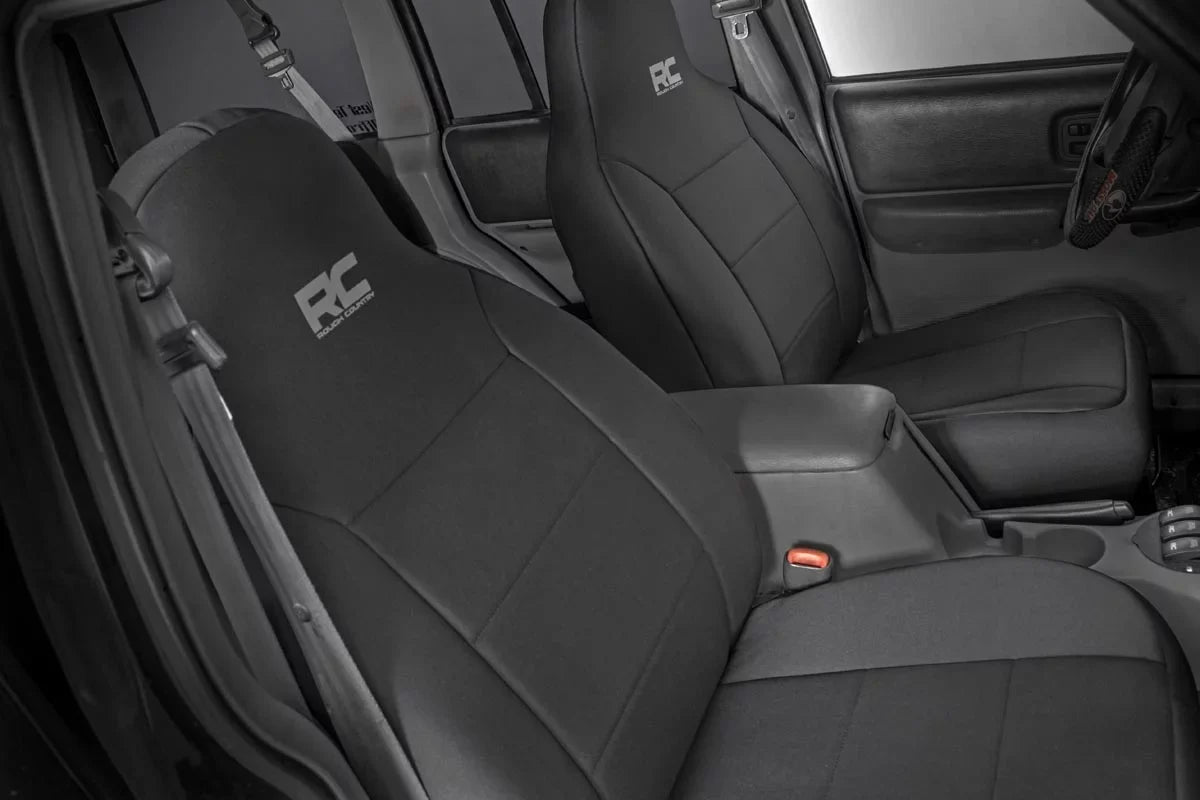 Rough Country Neoprene Seat Cover Set for 1984-1996 Jeep Cherokee  - 91021A