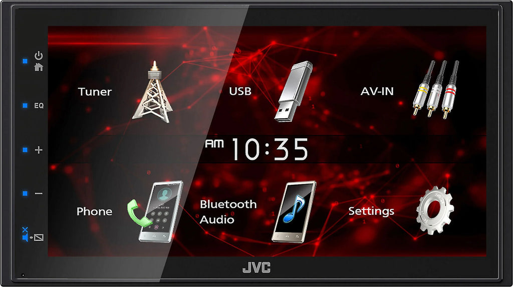 '- 2  6.75" Media Player  Mirroring For Android Bluetooth + Backup Camera
