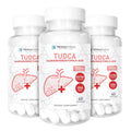 (3 Pack)  (Tauroursodeoxycholic Acid) - 500mg - 180 Capsules - Help Supports Liver Health