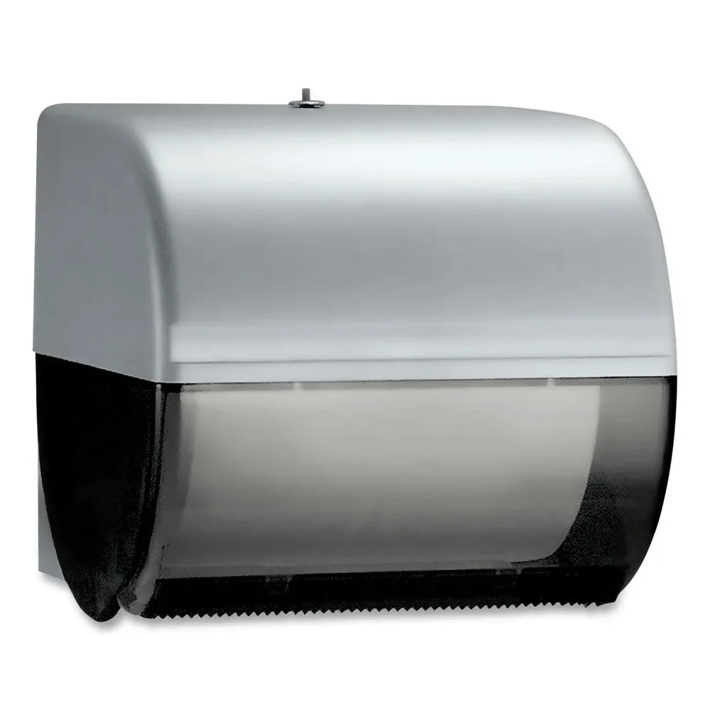 Kimberly-Clark Professional* Omni Roll Towel Dispenser, 10.5 x 10 x 10, Smoke/Gray -