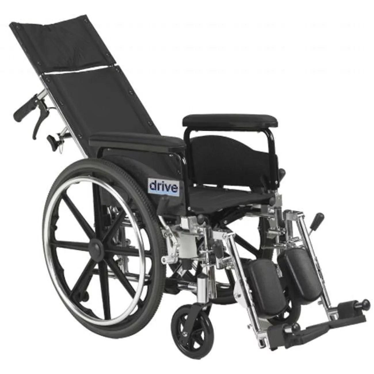 Viper Plus  18'' Reclining Wheelchair with Full Arms