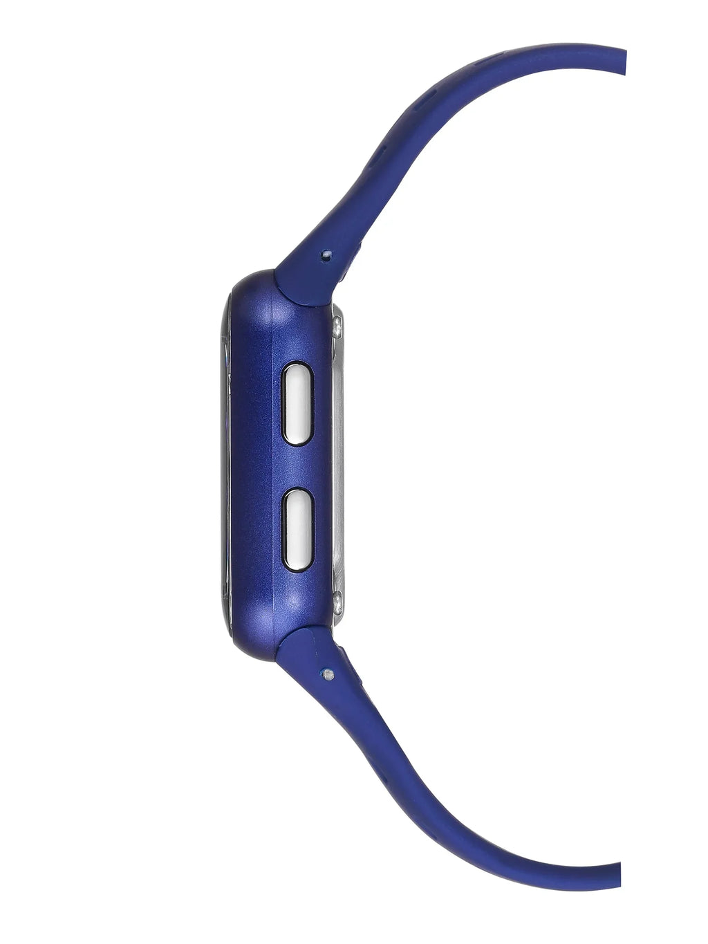 Armitron Men's Sport Blue Square Silicon Watch