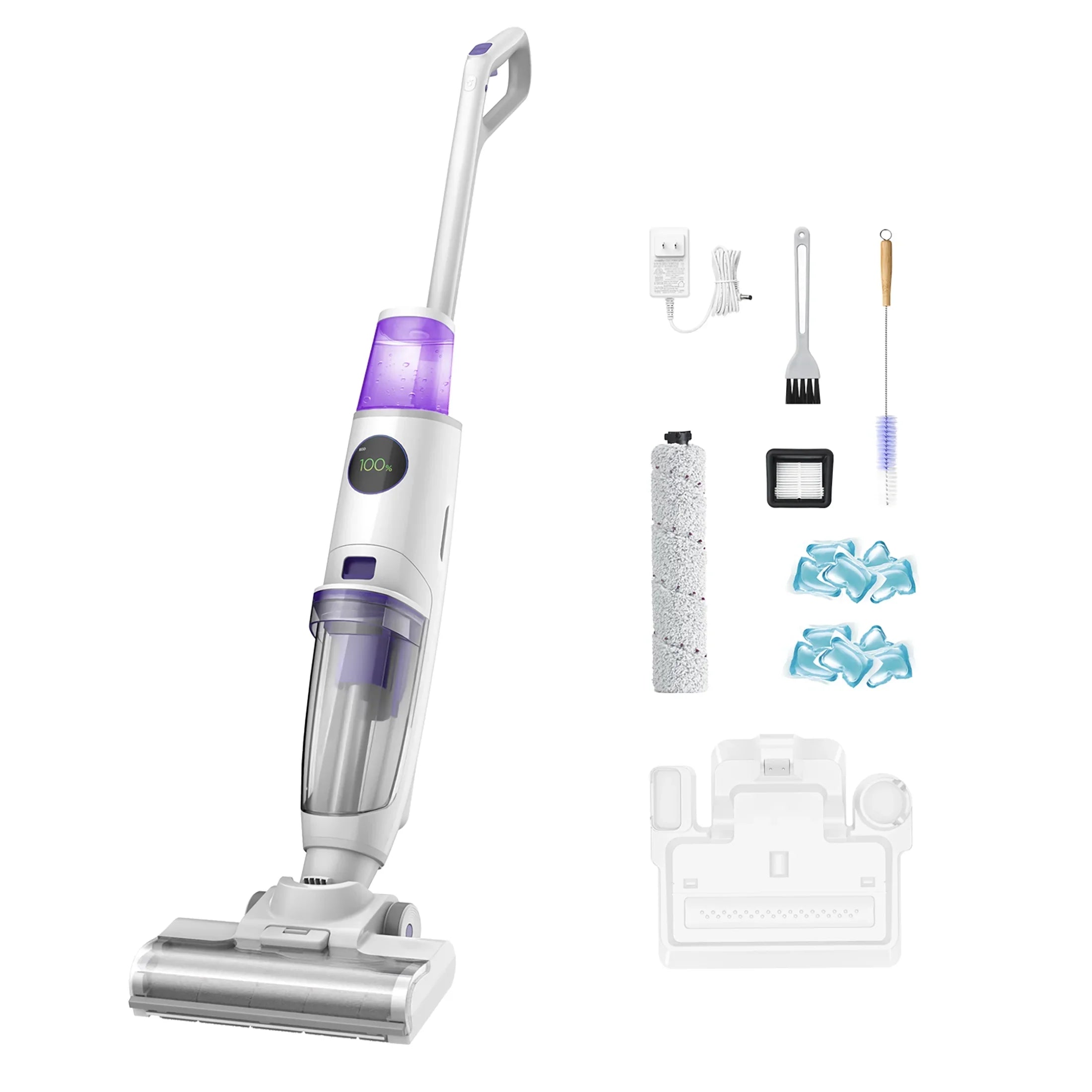 Lunaglow Nano 3 in 1 Wet & Dry Vacuum Cleaner with Self-cleaning technology