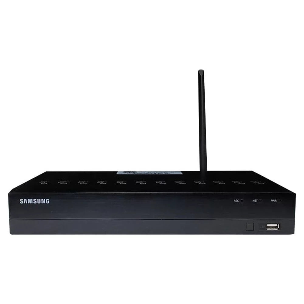 Samsung Wisenet - 4 Channel 1080p Full   Video Security System with 1TB Hard Drive and 4 1080p Wireless Weather Resistant Bullet Cameras