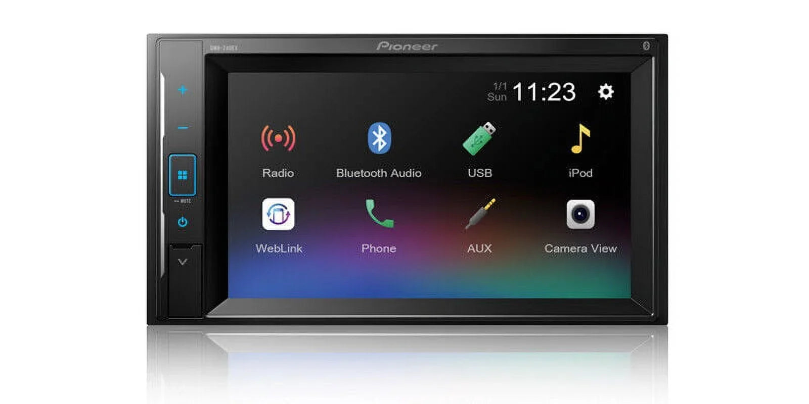 Pioneer -240EX 6.2" Touchscreen Car Receiver + Rearview Backup Camera -20C Bundle