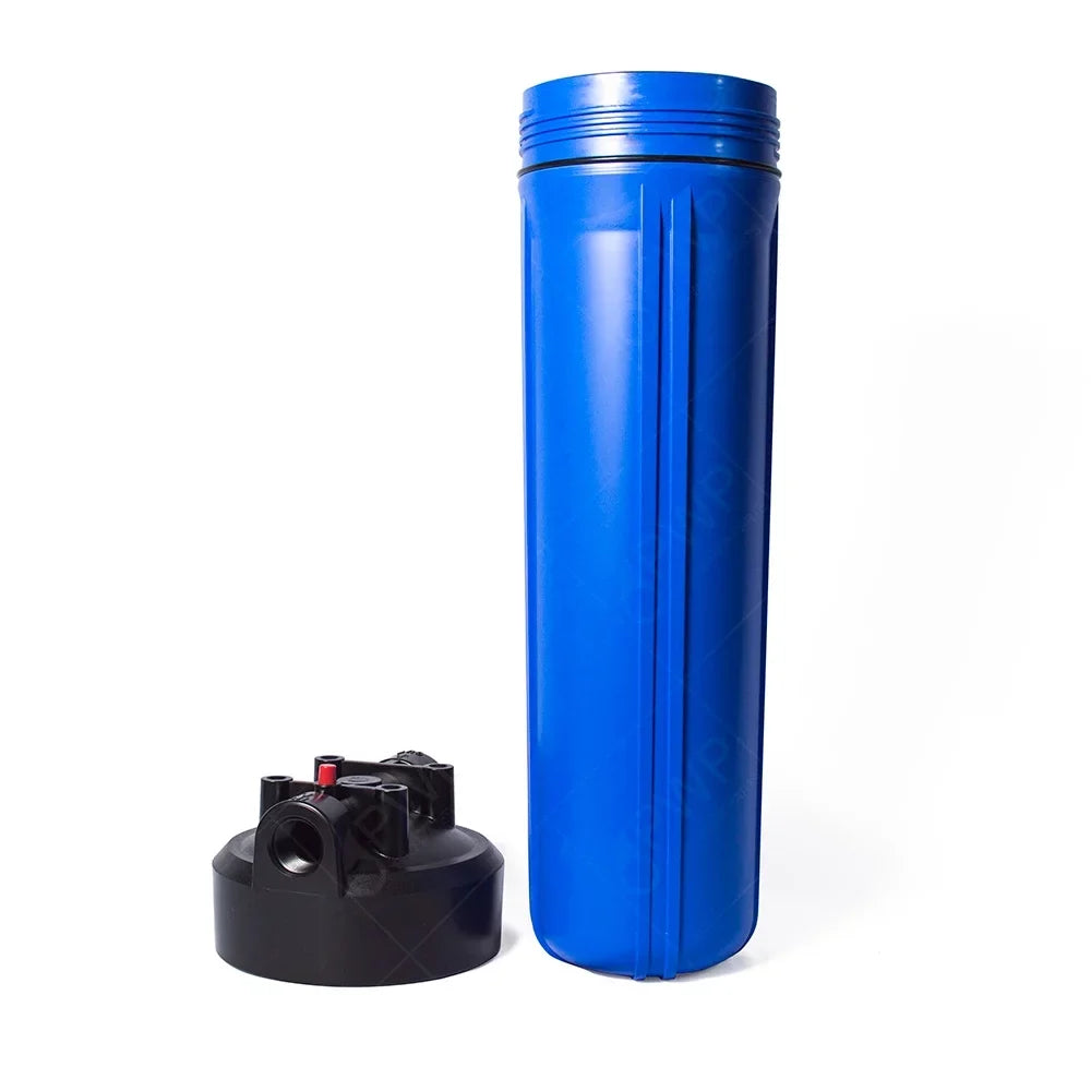 Water Filter Housing 1" Inlet 20x4.5" With Pressure Release