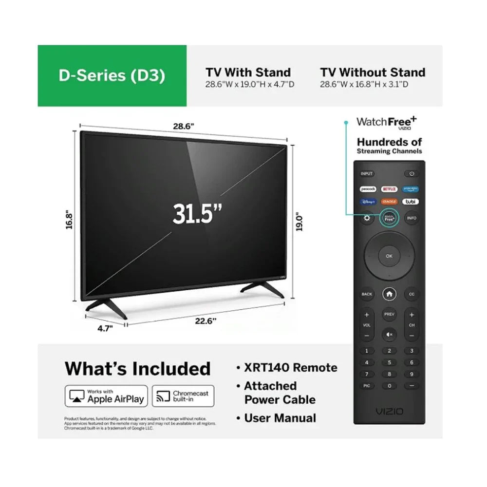 Restored  -Series 32" Class 1080p Full-Array   Smart  - - (Refurbished)