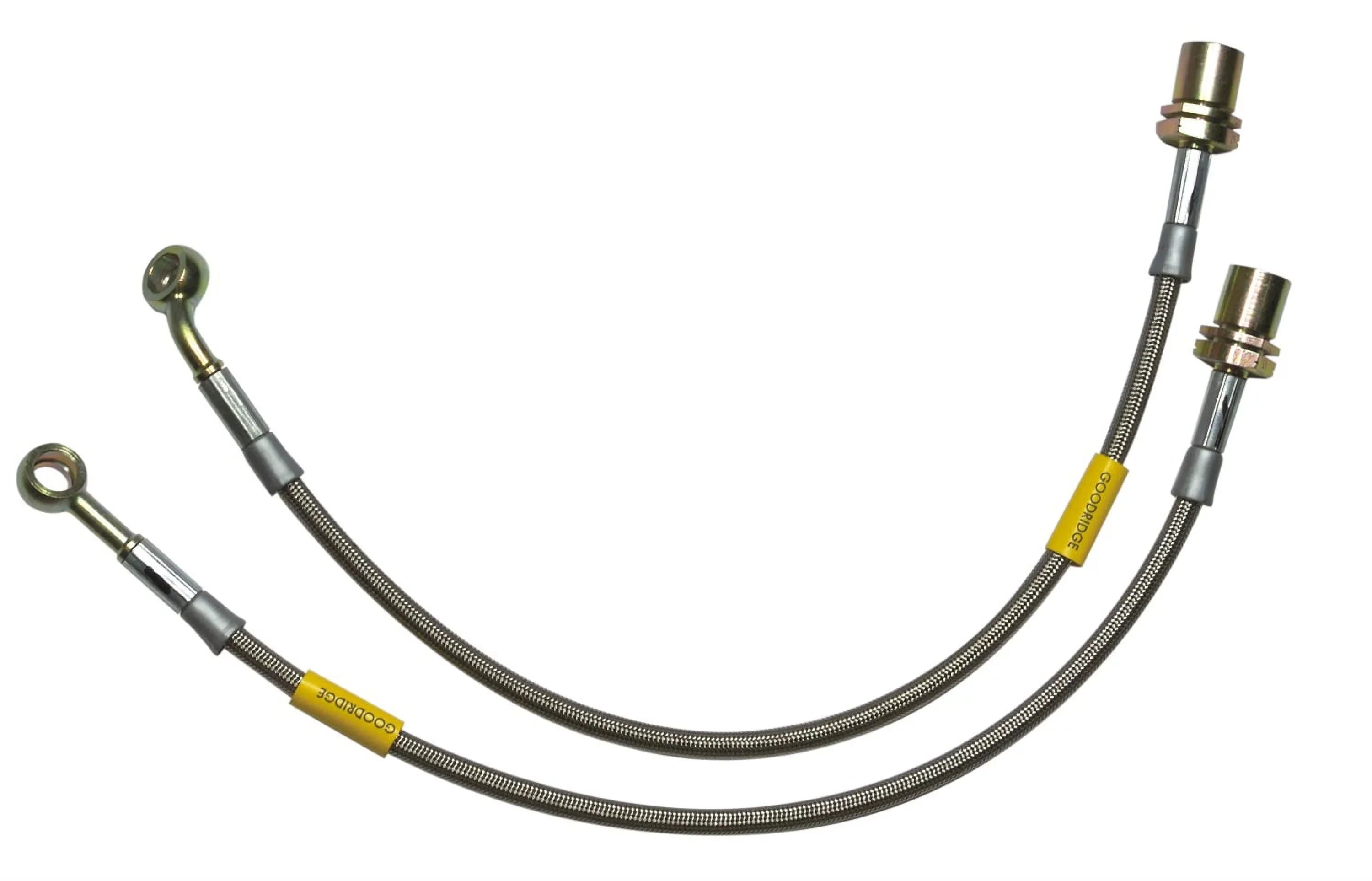 Goodridge Usa 12410  Stop Ss Braided Brake Line Kit Fits 08 09 Caliber Fits select: 2008-2009   -4
