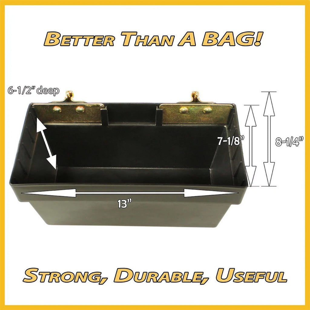 Cargo -Track Basket | Trailer Organizing Storage Pail | 13" x 7-1/8" x