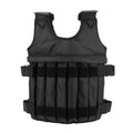 Protective Weighted Vest for Boxing and Sparring Adjustable, Widening Shoulder, Black