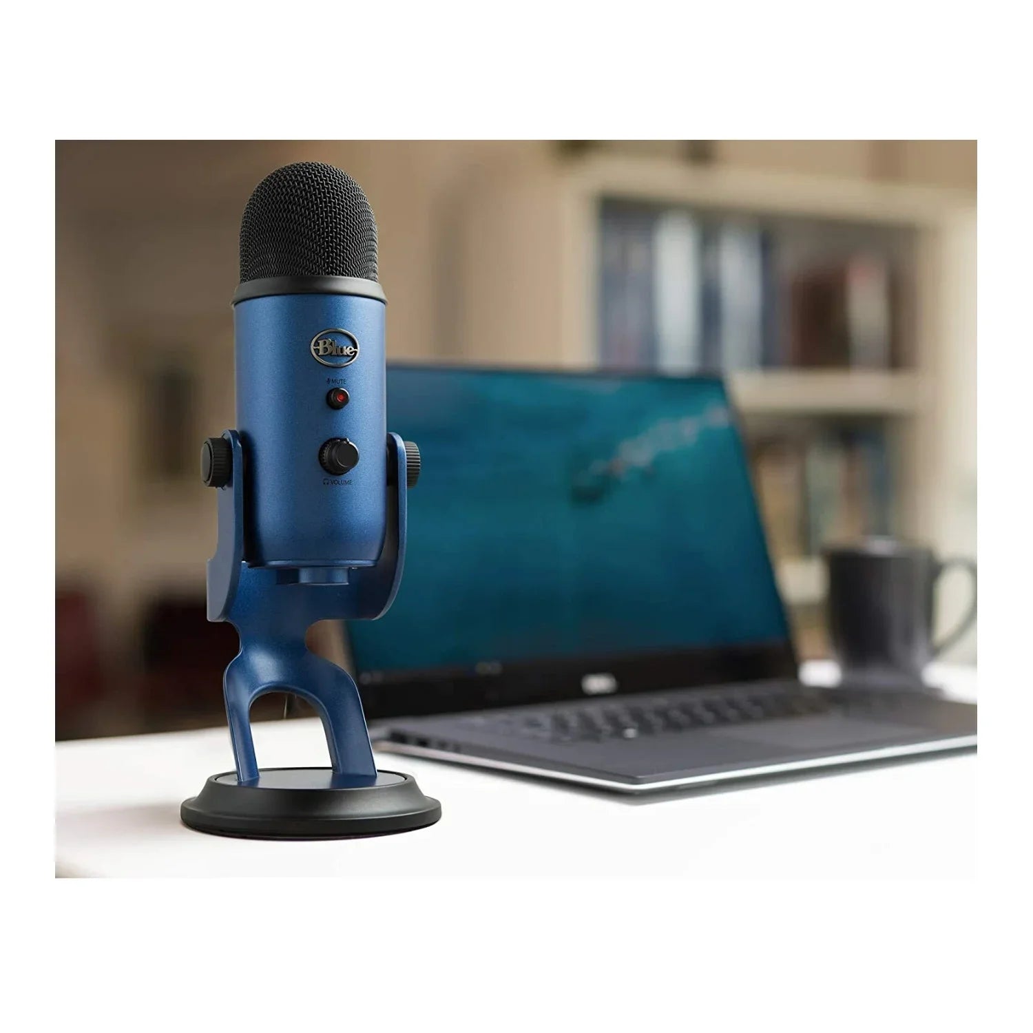 Blue Microphones Yeti  Microphone Bundle with Headphones and Pop Filter
