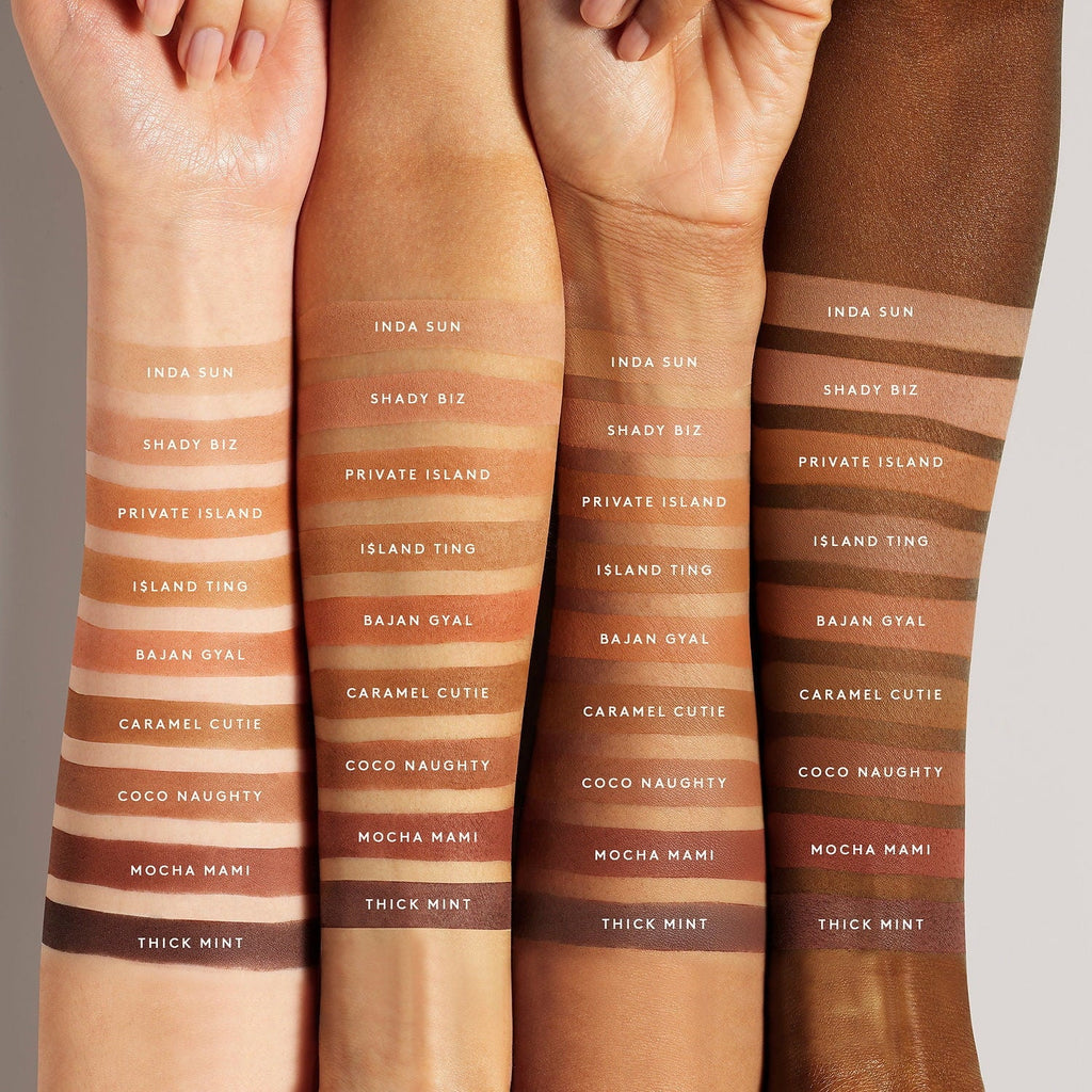 Fenty Beauty by Rihanna Sun Stalk'r Instant Warmth Bronzer - Mocha Mami - very deep with warm red undertones