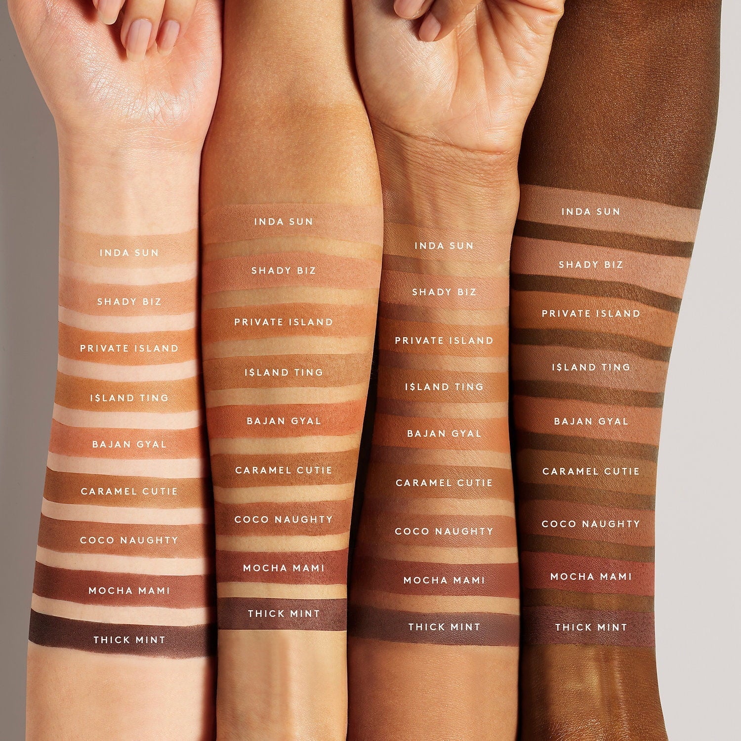 Fenty Beauty by Rihanna Sun Stalk'r Instant Warmth Bronzer - Mocha Mami - very deep with warm red undertones