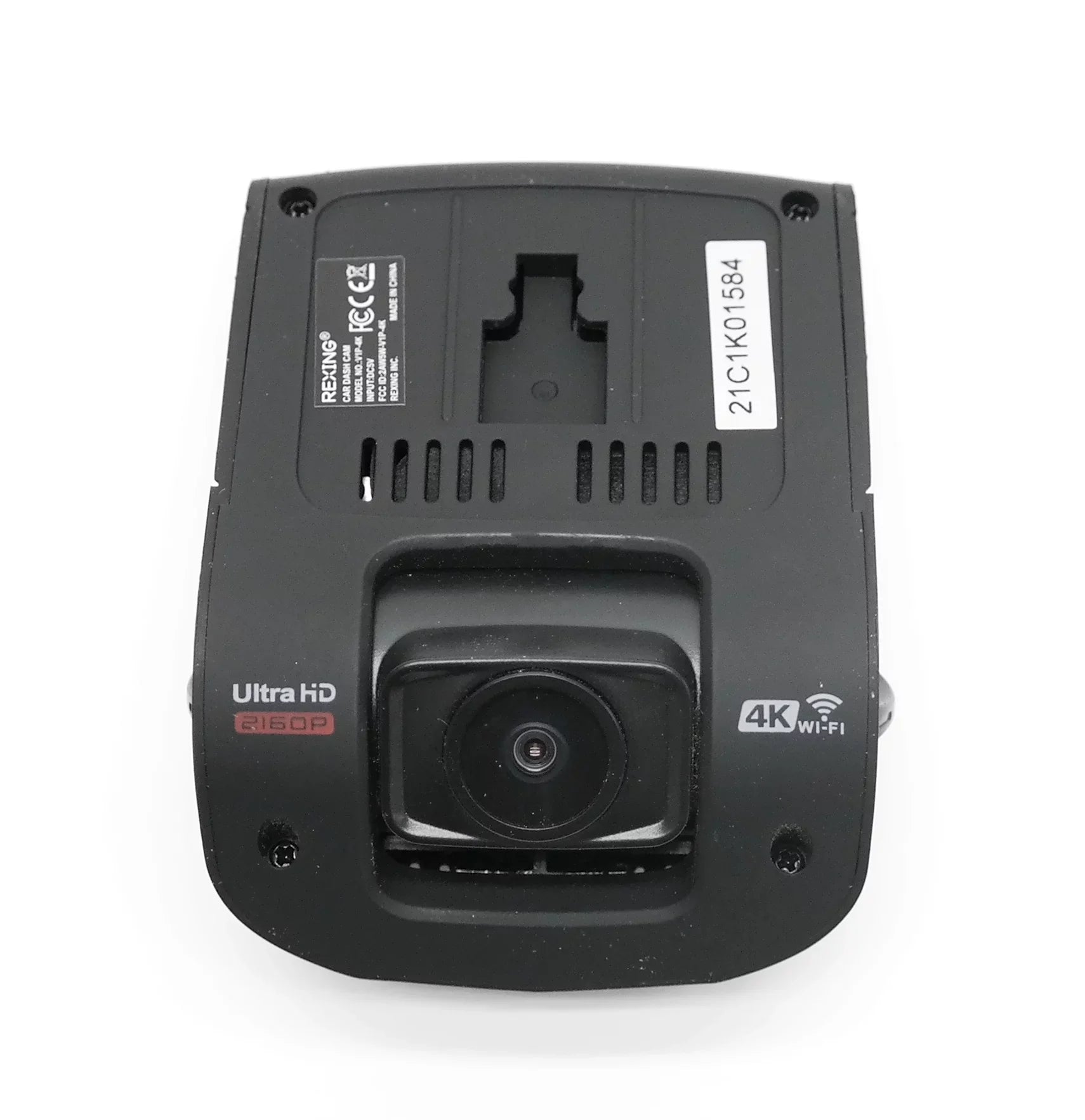 Used Rexing  Plus -- 4K  Front and Rear Dash Cam   Grade