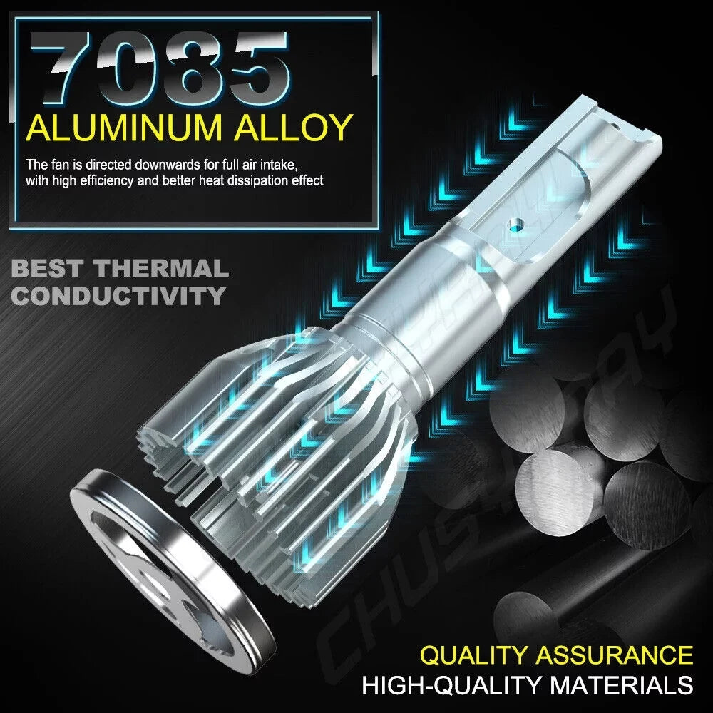For Jeep Cherokee  Wrangler  5X7 7x6 Rectangle  Headlights Hi-Lo Beam
