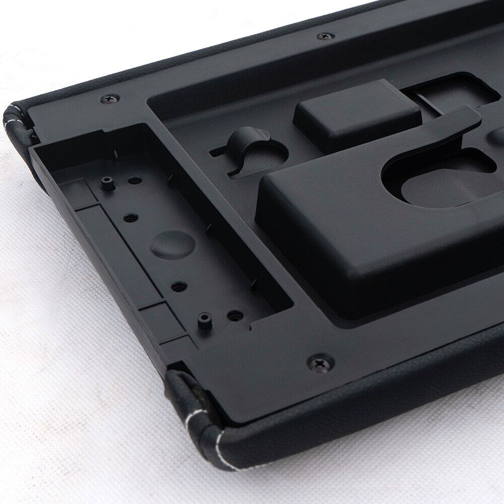 Teledu Center Console Arm Rest Lid Cover Fit For  2009-2014 Ford -150 Black New