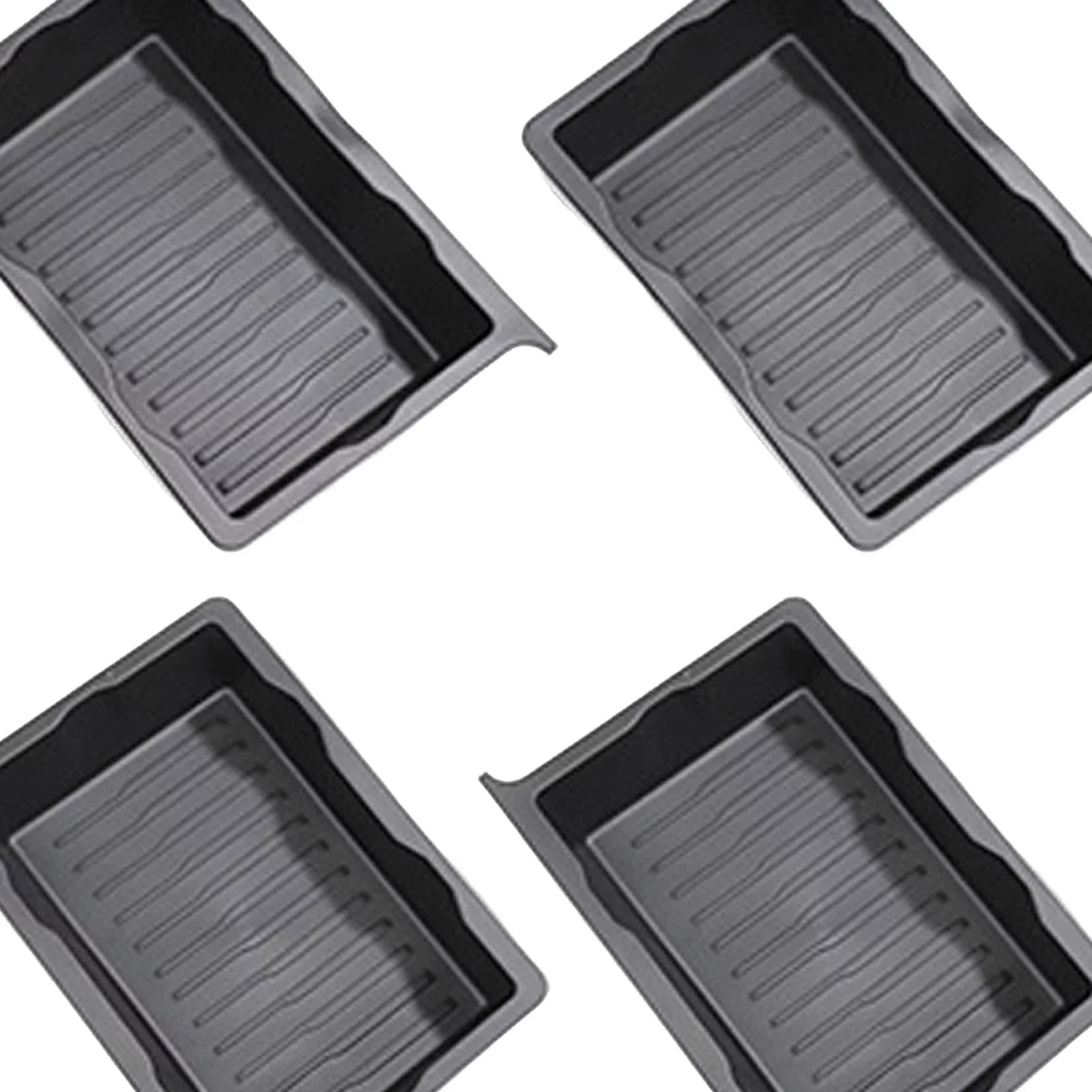 under Seat Storage Box Hidden Tray Durable Underseat Organizer Tray for Model