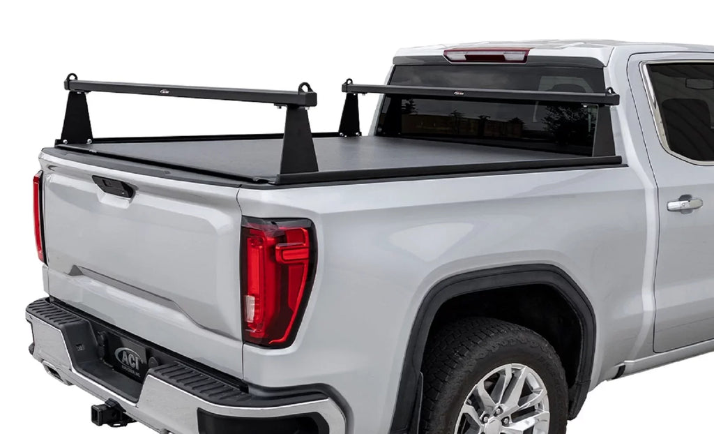 2014-2018 Fits Chevrolet Silverado Fits  Sierra 1500 2015-2019 2500 3500 8' Matte Black Aluminum -series Truck Bed Racks