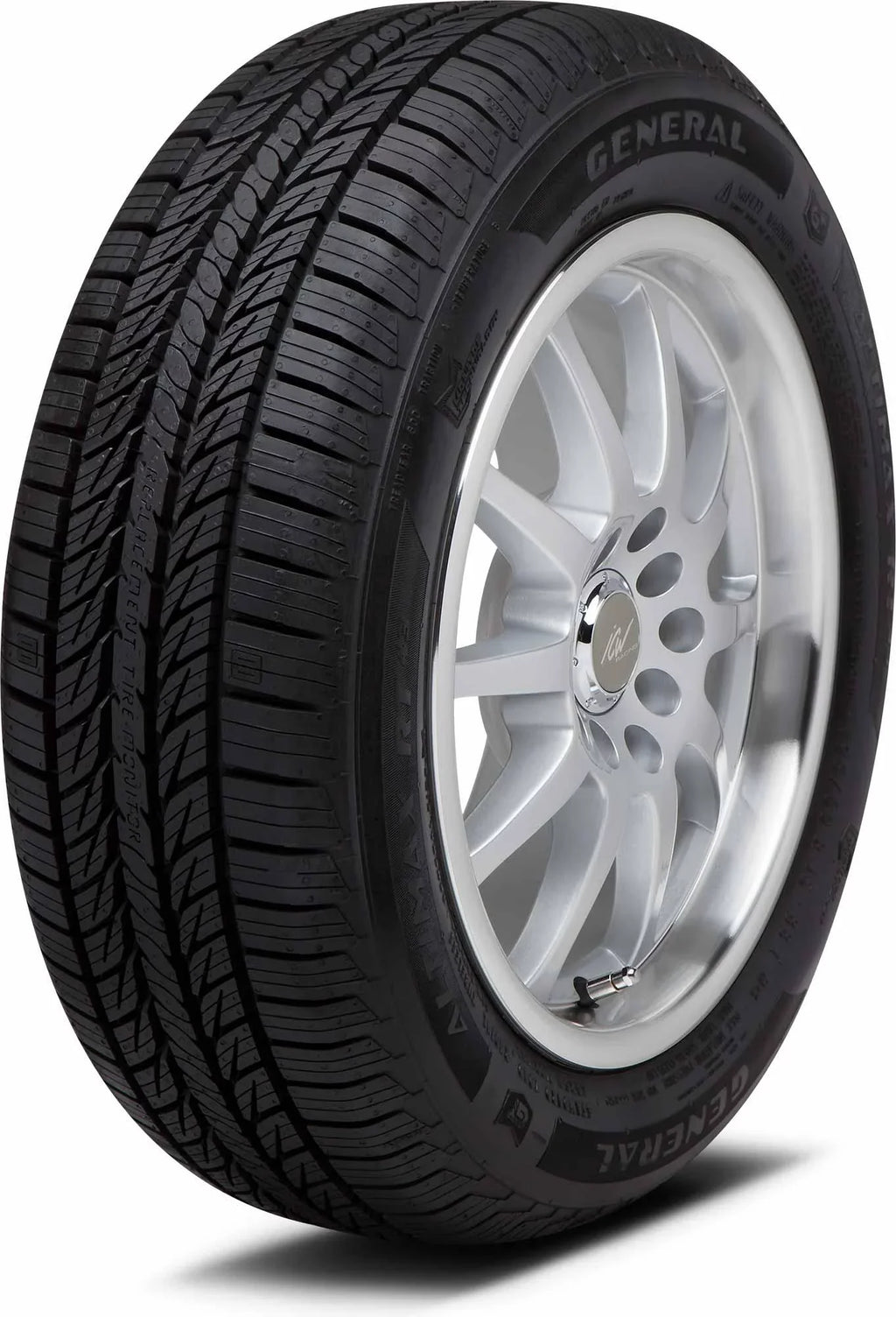 General Altimax  All Season 225/55R19 99H Passenger Tire Fits: 2020 Ford Escape Titanium Plug-In Hybrid, 2014-20 Dodge Journey Crossroad