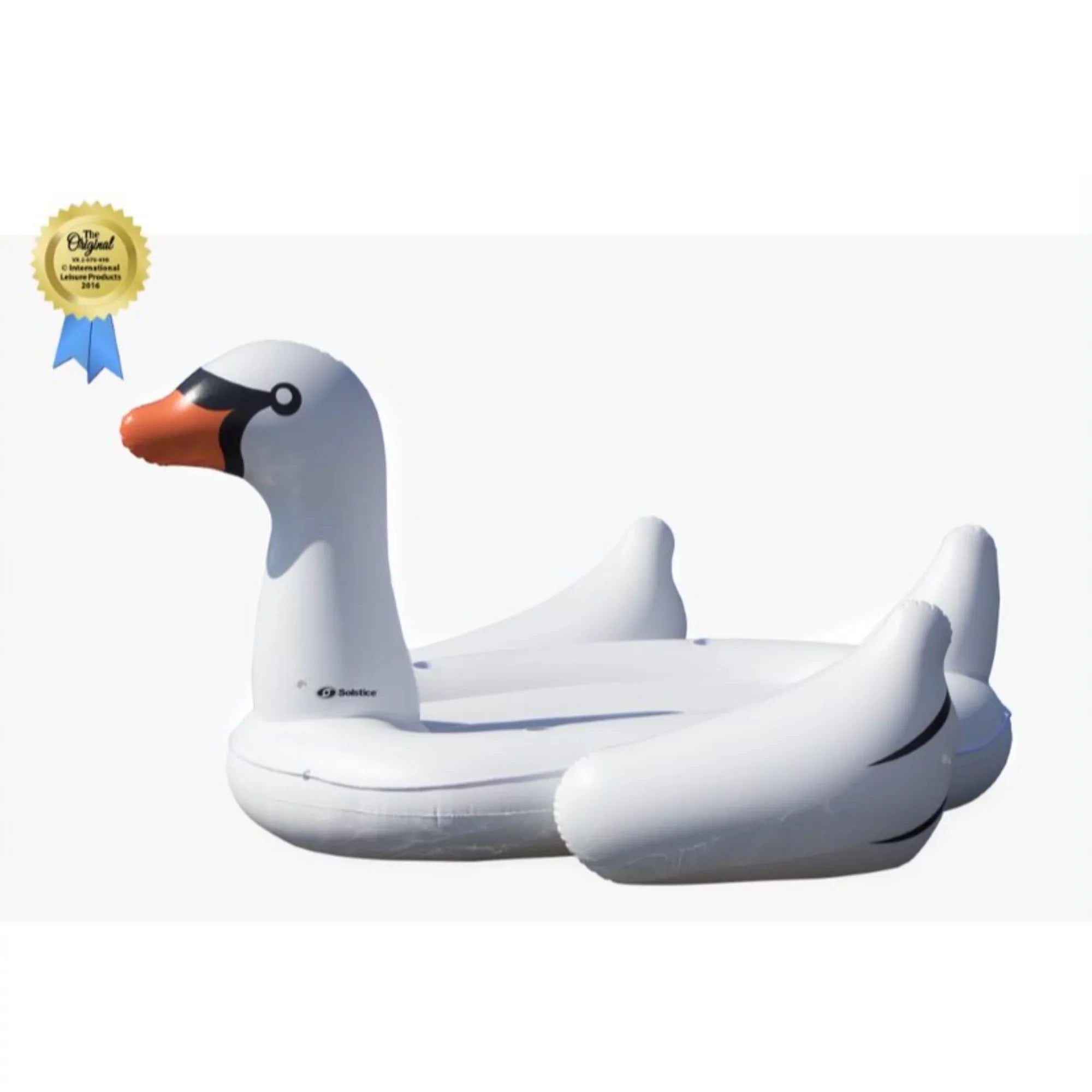 105" Inflatable Giant Swan Mega Island