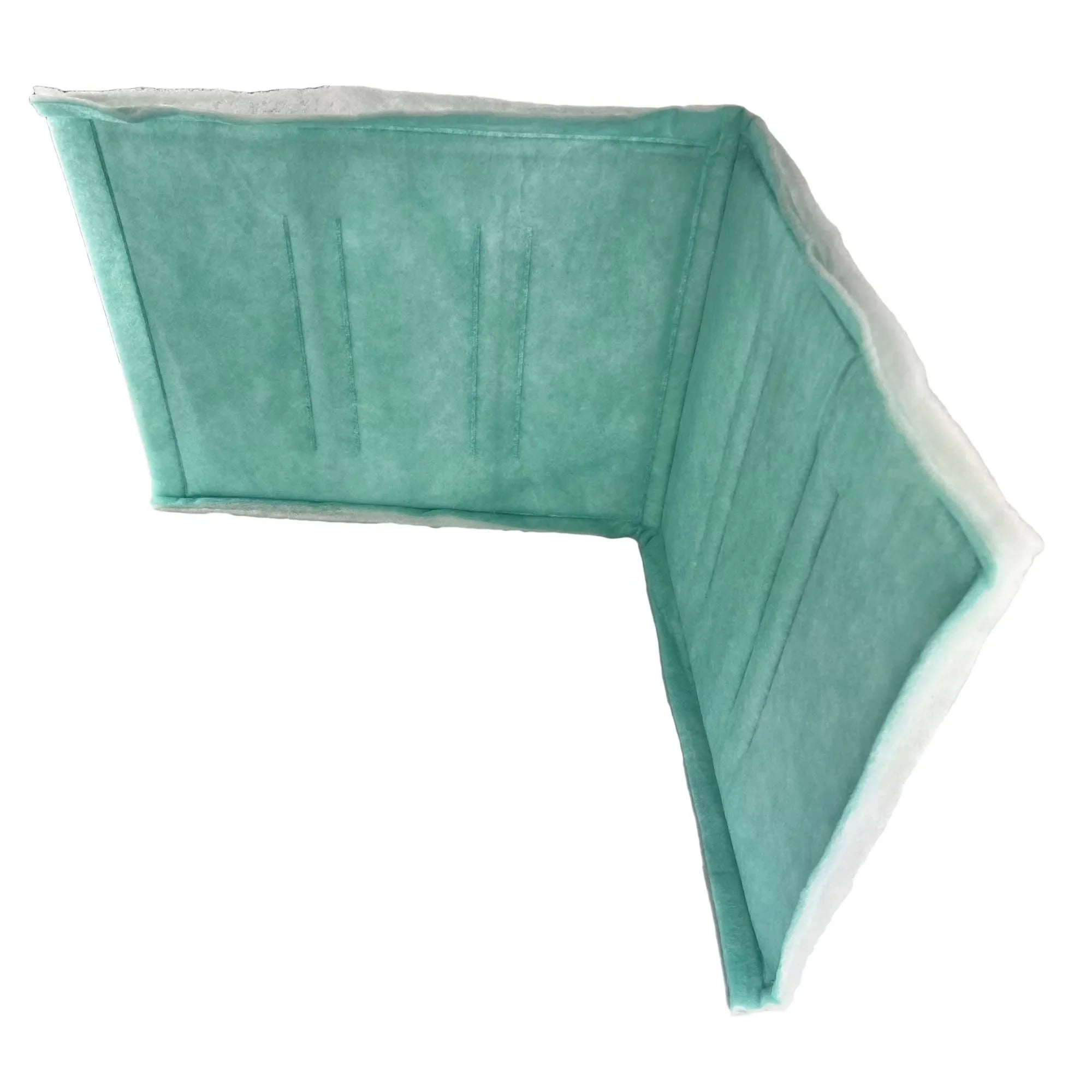 wioboy Paint Spray Booth Tacky Intake Filter Pad 20" x 48" (8 Pack), Series 55 (Internal Wire)