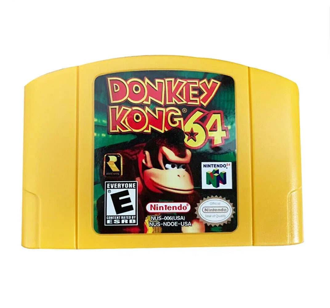Mario Kart 64 Smash Bros Party 1 2 3 GoldenEye 007 Video Game For Nintendo