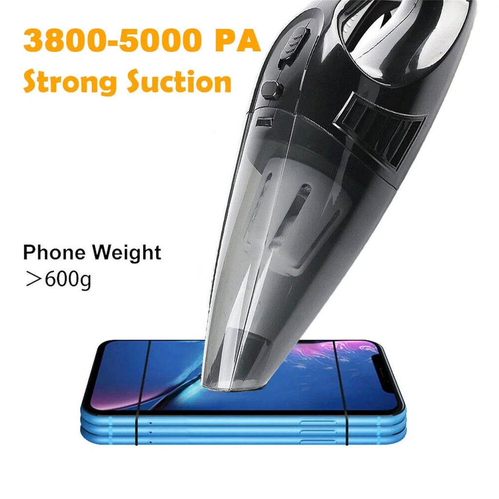 KingShop Car Wireless Vacuum Cleaner Powerful Cyclone Suction Home Portable Handheld Vacuum Cleaning Mini Cordless Vacuum Cleaner