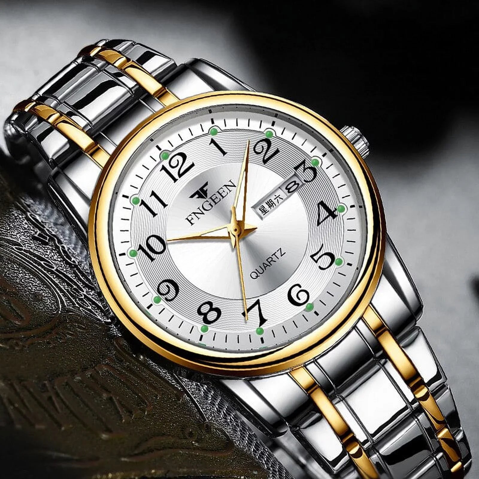 Men Watch Top Luxury Brand Quartz Mens Watches Sport Wristwatch Man Stainless Steel Luminous Hands Relogio Masculino