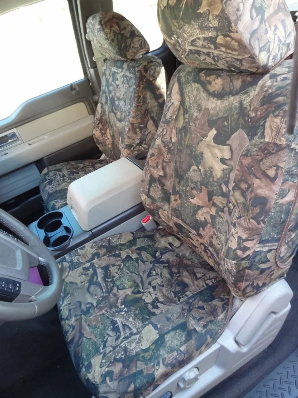 2010 Ford  Super Cab Front Buckets Front Seats Only in Camo Endura