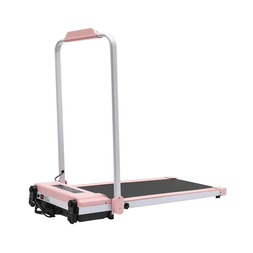 Fichiouy Folding Compact Treadmill with Remote Control  Display 220 lbs Capacity for Small Space
