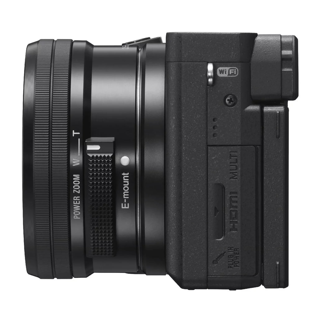 Sony / Mirrorless Digital Camera with 16-50mm (Black) Holiday Bundle