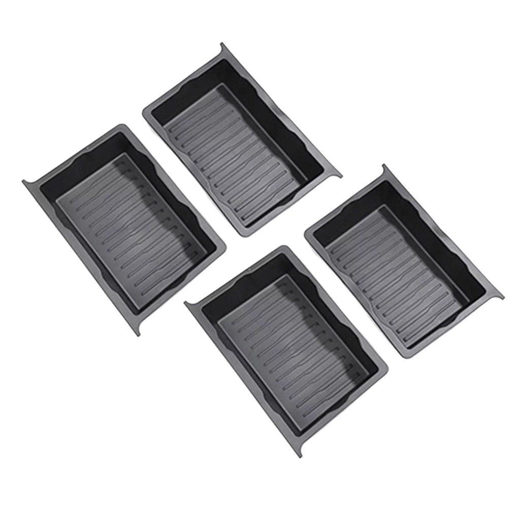 under Seat Storage Box Hidden Tray Durable Underseat Organizer Tray for Model