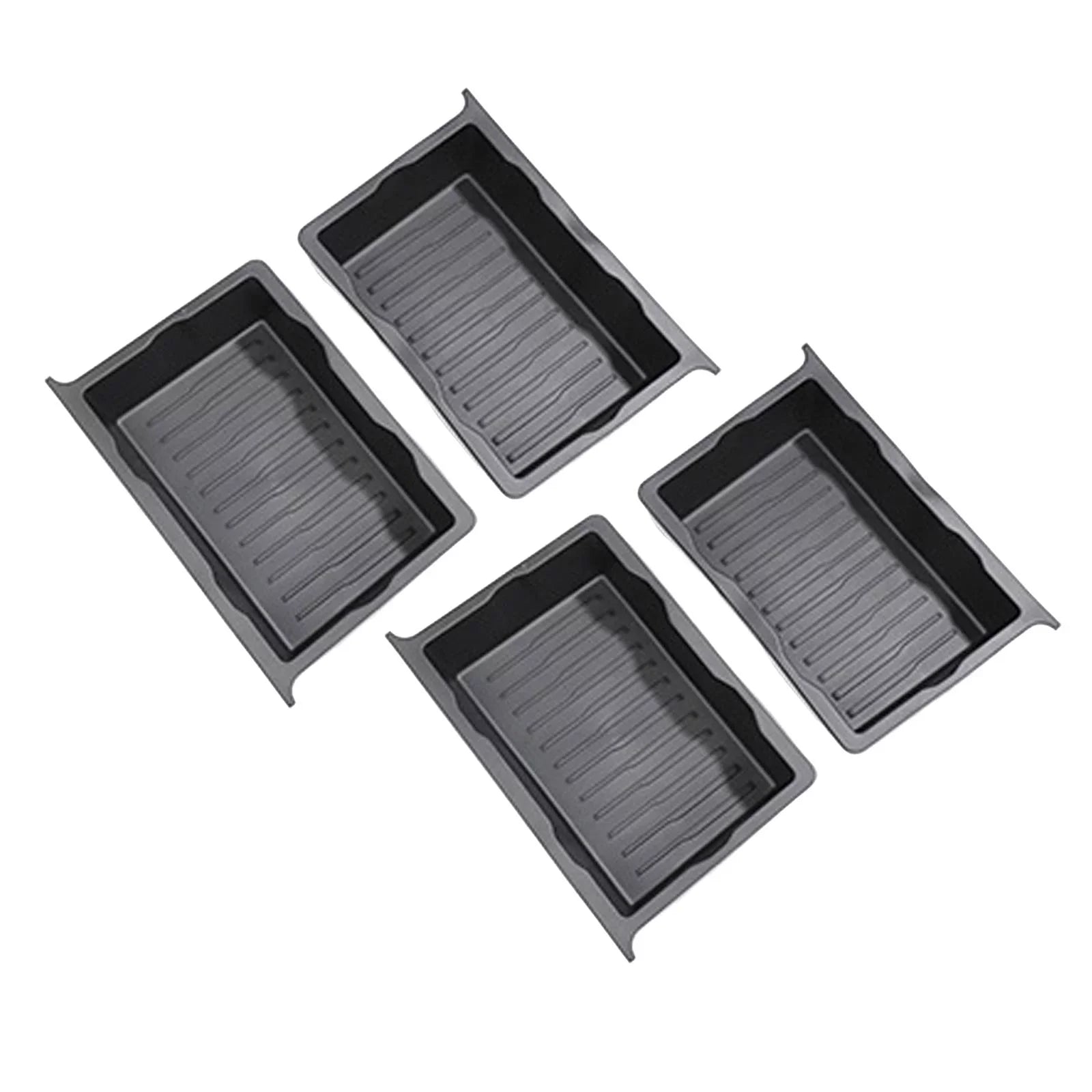 under Seat Storage Box Hidden Tray Durable Underseat Organizer Tray for Model