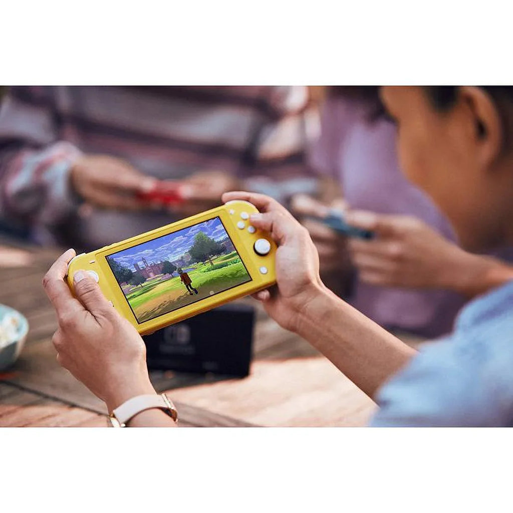Nintendo Switch Lite Yellow Console Bundle with Legend of Zelda Skyward Sword