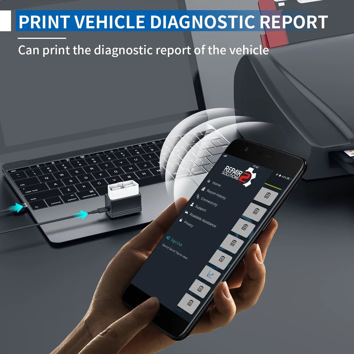 Innova 6000P Wireless Bluetooth Code Reader Car   Engine Diagnostic Scan Tool Auto Adapter  Scanner Scan Full System Code Scanner for Chevrolet  Buick Ford Chrysler Lincoln Dodge