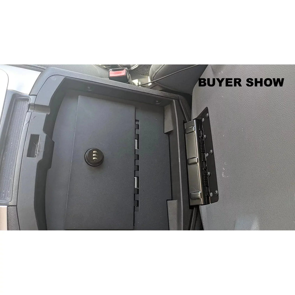 Center Console Gun Safe Storage Box Console Vault for 2009-2018 Dodge Ram 1500 2500 3500  Lock Console Safe Vault