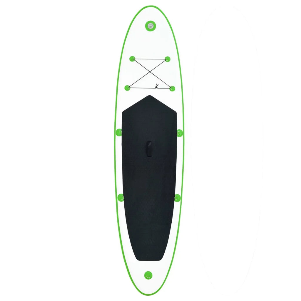 Walmeck Inflatable Paddleboard Set Green and White