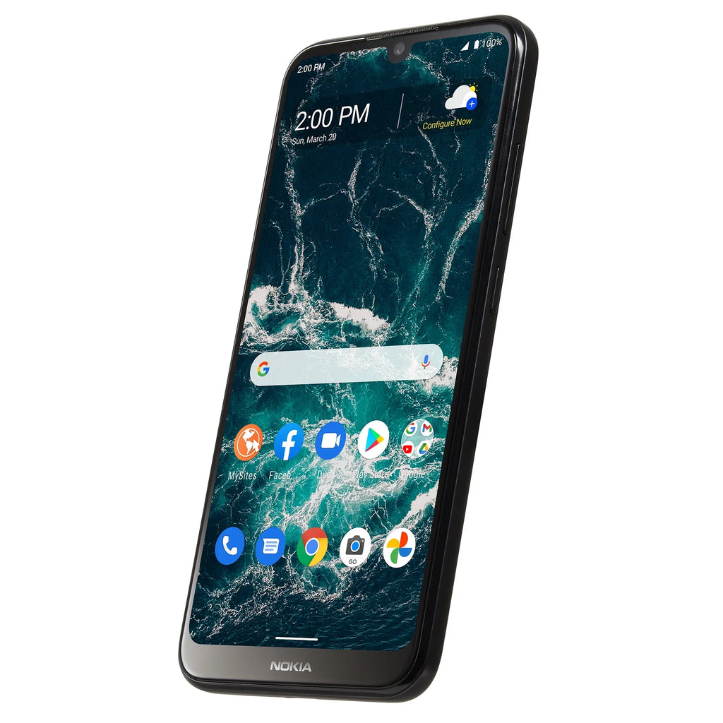 Simple Mobile Nokia , 32GB, Gray- Prepaid Smartphone [Locked to Simple Mobile]