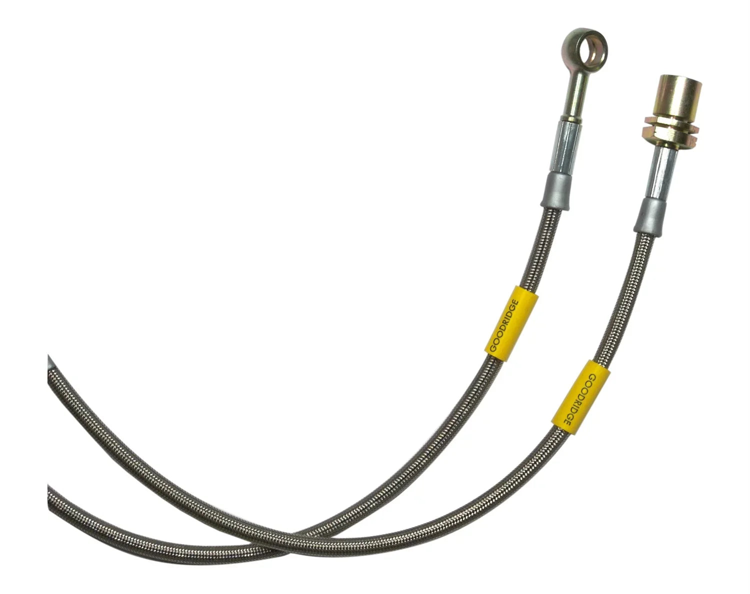 Goodridge Usa 12410  Stop Ss Braided Brake Line Kit Fits 08 09 Caliber Fits select: 2008-2009   -4