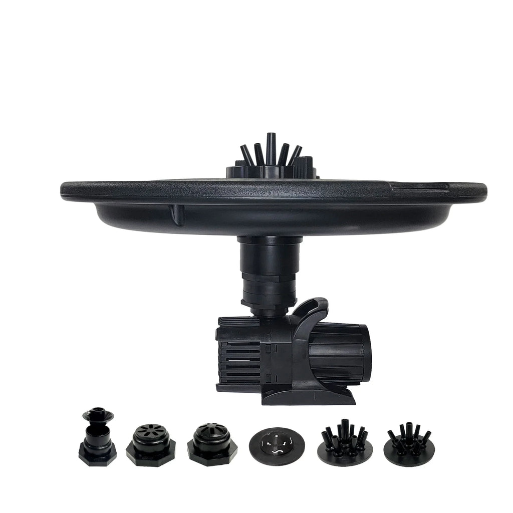 1/2  Floating Fountain | 100 foot Cord | 9 Patterns | Surface Aeration for Ponds | -100