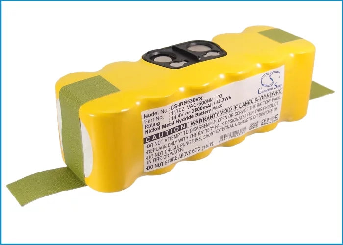 BanGomi Battery Replacement for Roomba 532 Roomba 800 Roomba 570 Roomba 531 Roomba 595 Roomba 760 Roomba 660 Roomba 620 Roomba 80501e Roomba 900,11702 -Roomba-500 -500NMH-33 (2800mAh/14.4V)