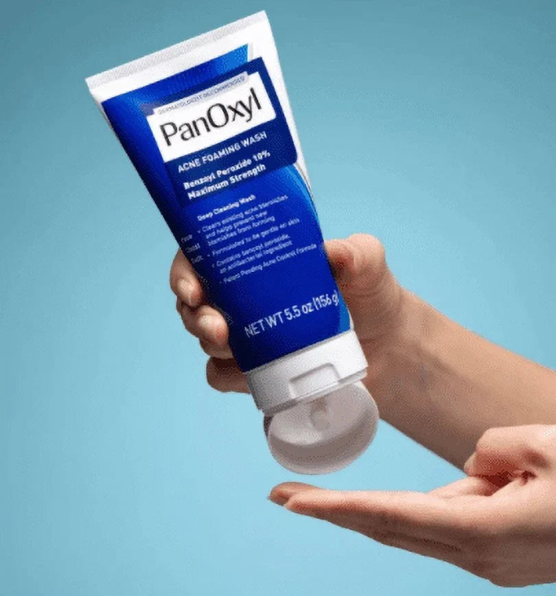 PanOxyl 10% Acne Foaming Wash 5.5 oz (Pack of 2)