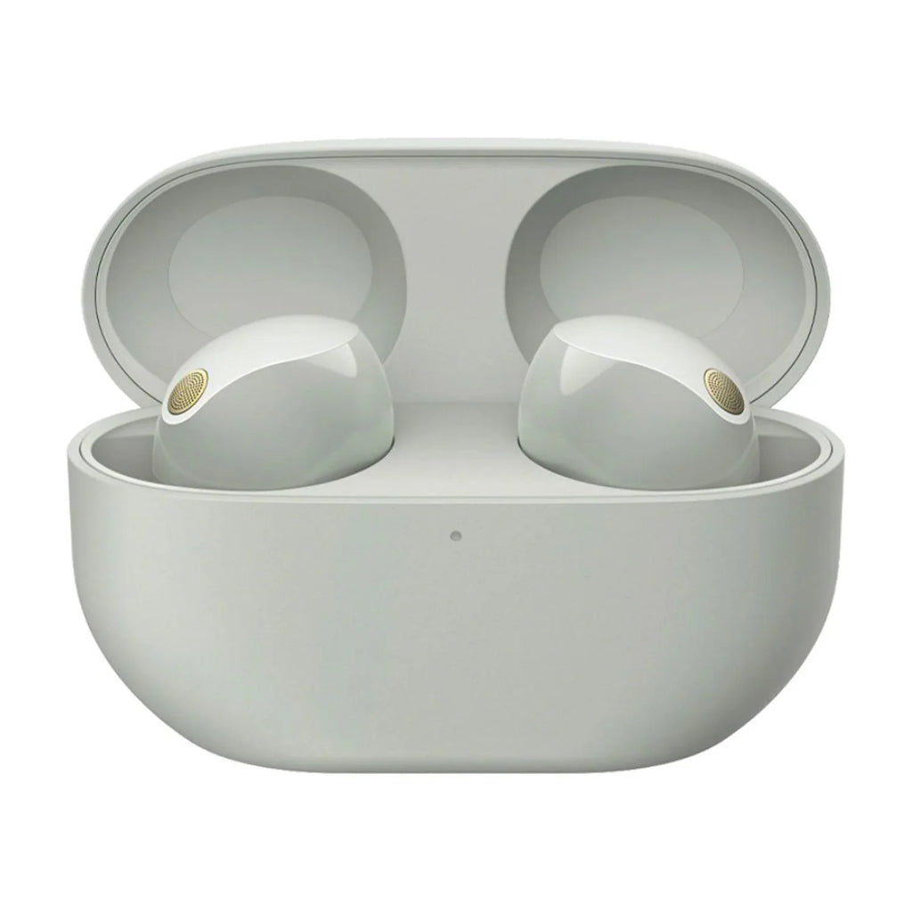 Sony -1000XM5 Truly Wireless Noise Canceling Earbuds (Silver) Bundle